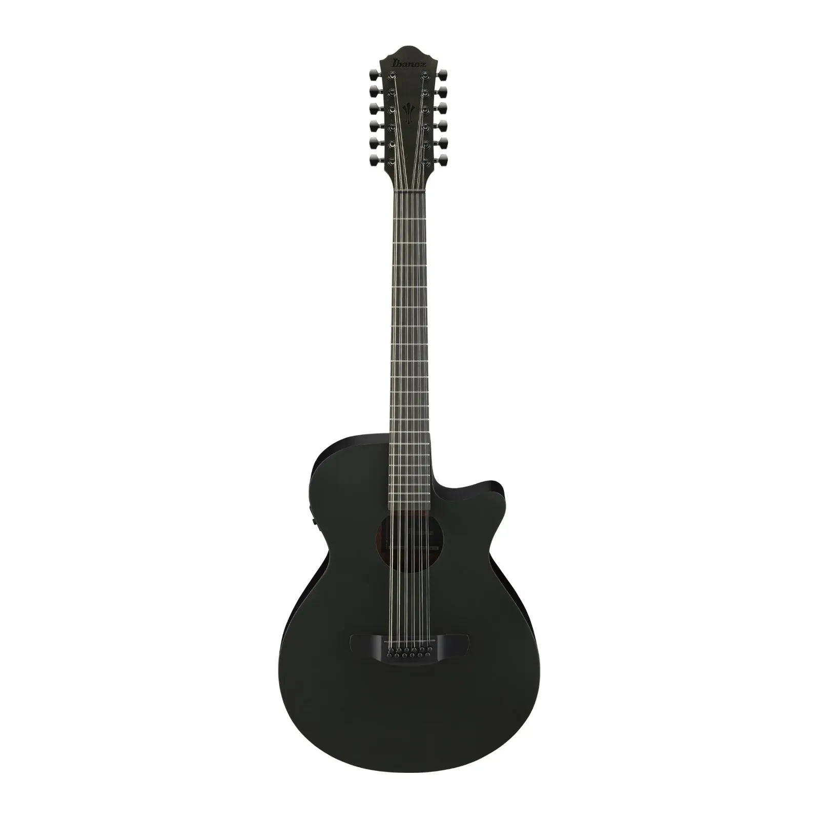 Ibanez AEG1221 Black Out Acoustic Electric Guitar with Spruce Top