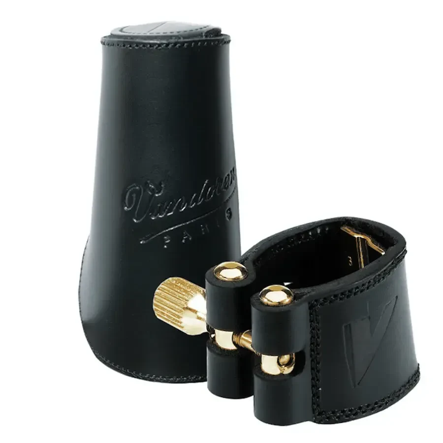 Кожаная лигатура с колпачком Vandoren LC27L