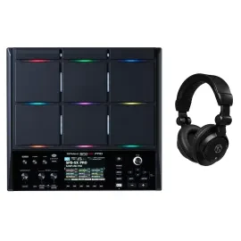 Roland SPD-SX PRO Sampling Percussion Pad, Bundle with Turnstile Audio TAPH100 C