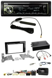 Pioneer MP3 USB CD DAB Lenkrad Autoradio für Toyota Aygo ab 2022 AB7 Klavierlack