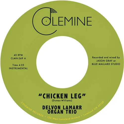Виниловая пластинка Delvon Lamarr Organ Trio – Chicken Leg / If I Could (Релиз 2026)