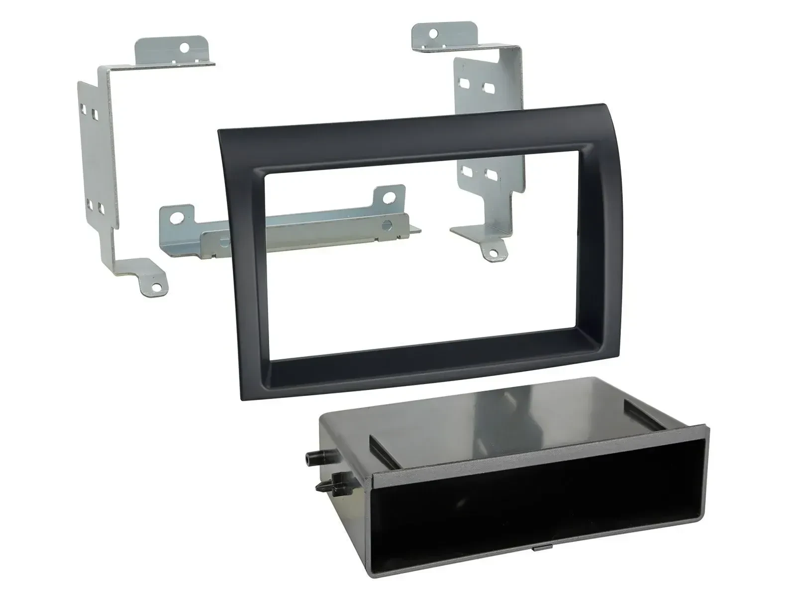 Рамка для автомагнитолы ACV DIN для Citroen Jumper/Fiat Ducato (2006–2022) черная