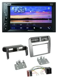 Pioneer Bluetooth 2DIN USB DVD DAB MP3 Autoradio für Fiat Grande Punto 05-09 ant