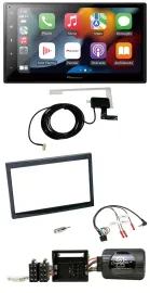 Pioneer Lenkrad USB Bluetooth DAB 2DIN Autoradio für Citroen C2 C3 Berlingo Jump