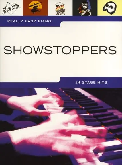 Ноты MusicSales REALLY EASY PIANO SHOWSTOPPERS PF SOLO BOOK