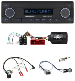 Blaupunkt DAB USB Bluetooth Lenkrad Autoradio für Mazda 2 Typ DY 2003-2007