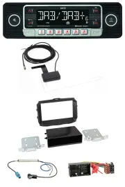 Dietz DAB Bluetooth USB MP3 Autoradio für Alfa Romeo Giulietta 940 Facelift ab 1