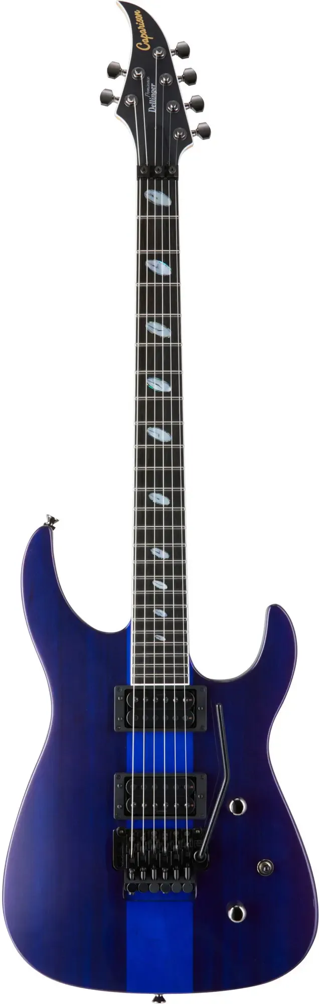 Электрогитара Caparison Dellinger II Prominence EF Transparent Spectrum Blue