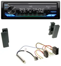 JVC Bluetooth DAB USB MP3 Autoradio für Seat Leon, Toledo (1998-2006)