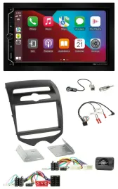 ESX 2DIN DAB USB Lenkrad Bluetooth Autoradio für Hyundai ix20 ab 2010 man. Klima