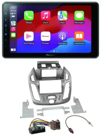 Pioneer Bluetooth 2DIN USB MP3 DAB Autoradio für Ford Transit 12-18 Display Conn