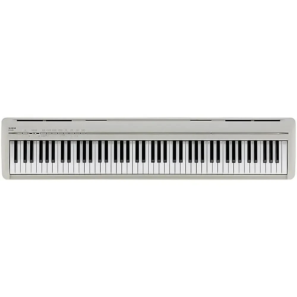 Цифровое пианино Kawai ES120 88-Key Digital Piano With Speakers Light Gray