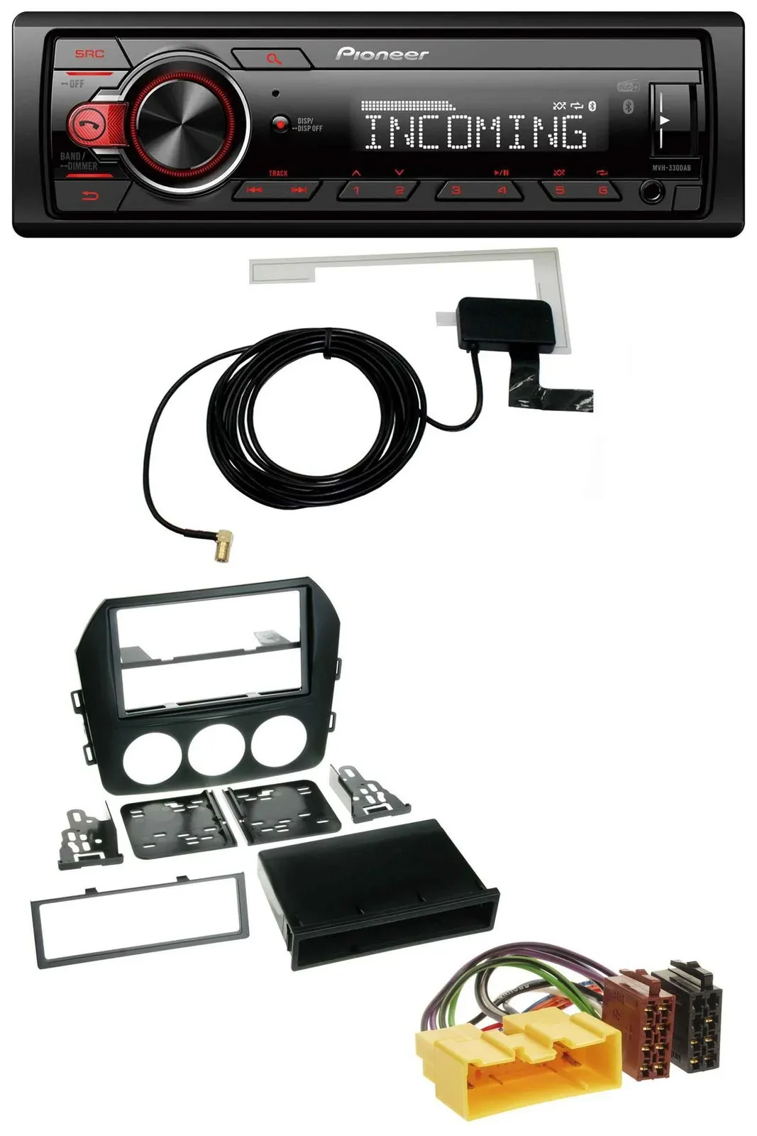 Автомагнитола для Mazda MX-5 (с 2008) Pioneer USB MP3 DAB Bluetooth