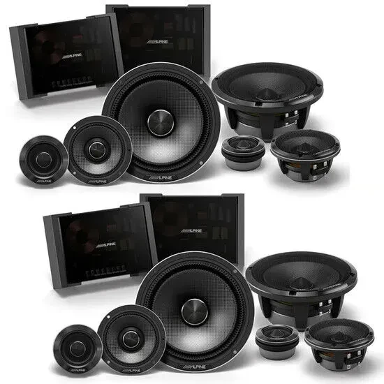 Динамик компонентный Alpine HDZ-653 6.5", 200W RMS (набор, 2 пары)