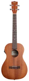 KALA KA-BE - Satin Mahogany Baritone Ukulele, with EQ & Bag (UB-B)