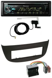 Автомагнитола для Renault Twingo (2007–2014) Pioneer MP3, CD, USB, AUX, DAB, черная