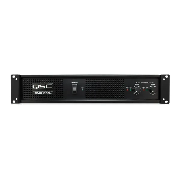 QSC RMX850a 850a Professional Performance Two Channels Compact Power Amplifier
