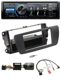JVC Bluetooth Lenkrad USB DAB Autoradio für Seat Ibiza nitschwarz
