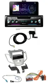 Pioneer DAB Bluetooth MP3 USB Autoradio für Ford Fiesta 08-10 JA8 ohne Display s