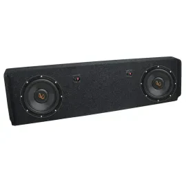 Infinity KAPPA 103WDSSI 10" Car Subwoofer with Empty Dual 10" Sealed Enclosure