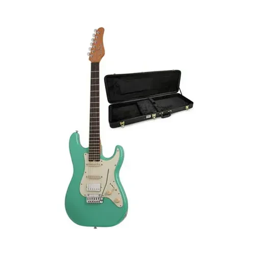 Schecter Nick Johnston Traditional HSS 6 String Electric Guitar with Case