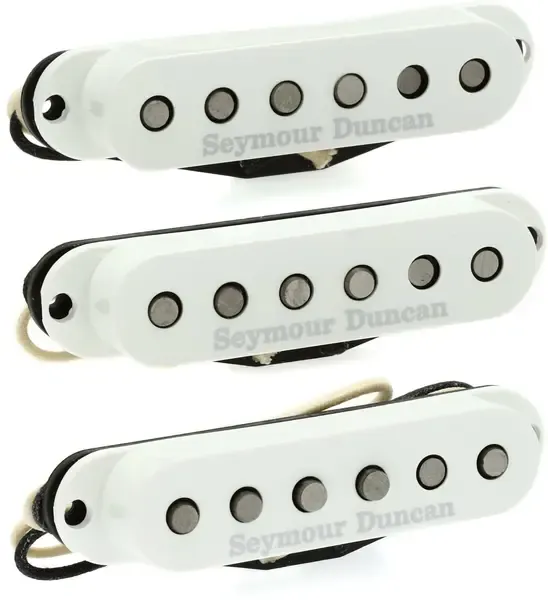 Комплект звукоснимателей для электрогитары Seymour Duncan SSL-1 California 1950s Strat White