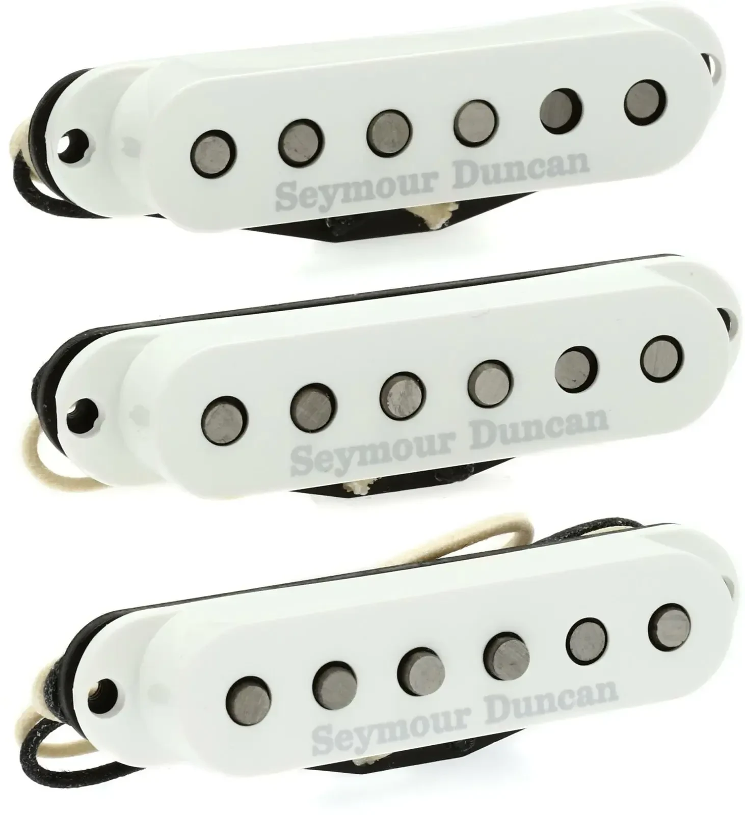 Комплект звукоснимателей для электрогитары Seymour Duncan SSL-1 California 1950s Strat White