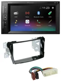 Pioneer DAB MP3 2DIN Bluetooth USB Autoradio für Hyundai i40 ab 2016 Typ VF Klav