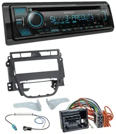 Kenwood Bluetooth USB CD MP3 DAB Autoradio für Opel Meriva B (ab 2010)