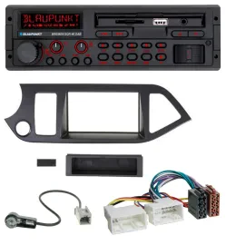 Blaupunkt SD MP3 USB Bluetooth DAB Autoradio für Kia Picanto ab 2011 Start-Stop