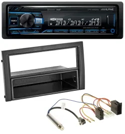 Alpine USB Bluetooth DAB MP3 Autoradio für Skoda Fabia 2004-2007 6Y Facelift ISO