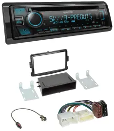 Kenwood Bluetooth USB CD MP3 DAB Autoradio für Dacia Lodgy Sandero Opel Vivaro