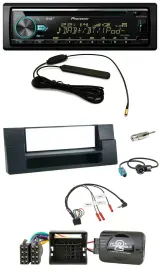 Pioneer CD MP3 Lenkrad DAB USB Autoradio für BMW 5er 01-04 E39 Aktivsystem Ablag