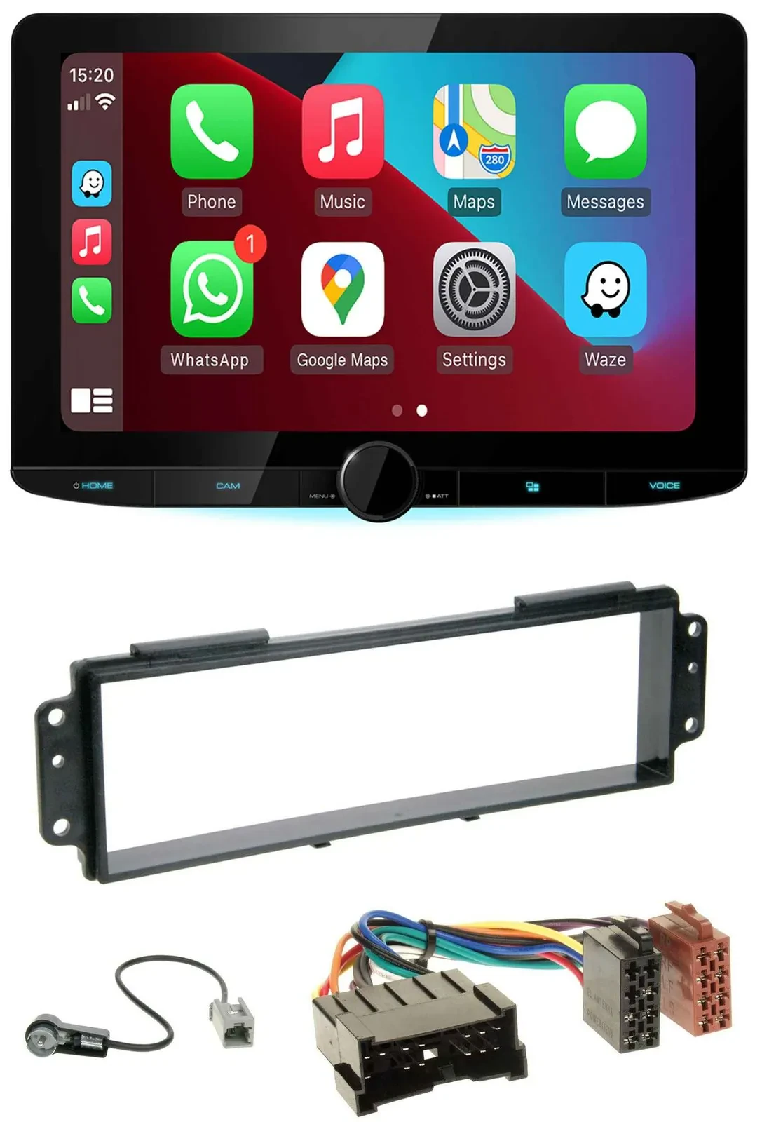 Kenwood MP3 USB DAB Bluetooth Autoradio für Kia Picanto (2008-2011)