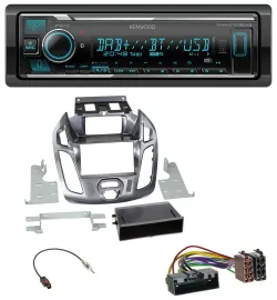 Автомагнитола для Ford Transit Connect 2012–2018 Kenwood Bluetooth, MP3, DAB, USB