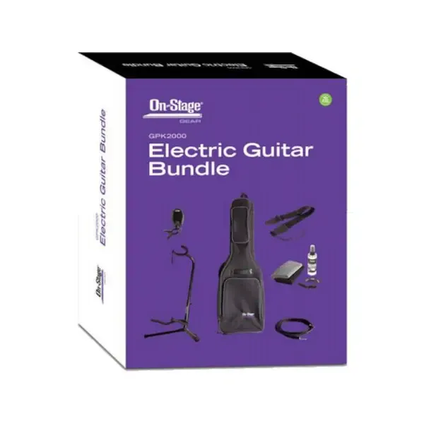 On Stage GPK2000 Electric Guitar Bundle