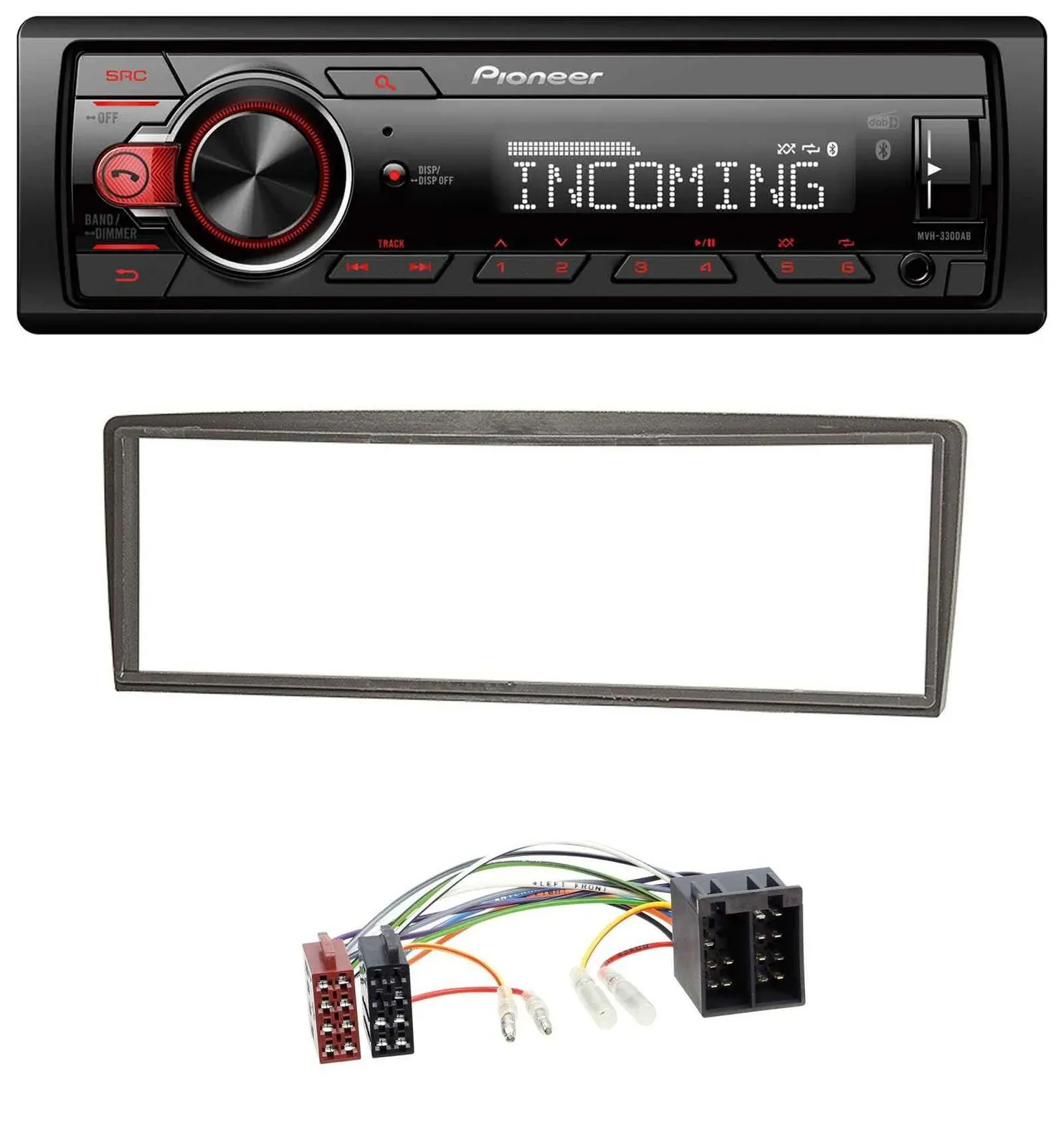 Pioneer Bluetooth USB DAB MP3 Autoradio für Alfa Romeo GTV (ab 2004)