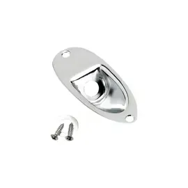 Подложка для панельного разъема Fender 0991940100 Stratocaster Chrome