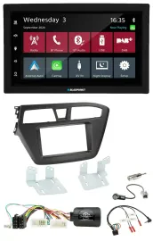 Blaupunkt 2DIN Lenkrad USB Bluetooth DAB Autoradio für Hyundai i20 ab 2015 ohne