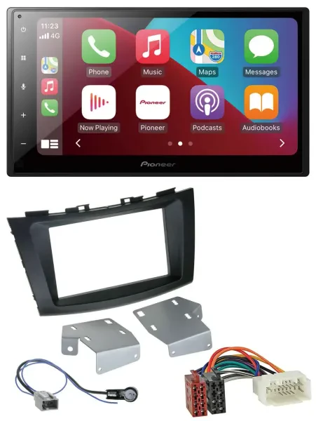 Pioneer USB MP3 DAB 2DIN Bluetooth Autoradio für Suzuki Swift (ab 2010)