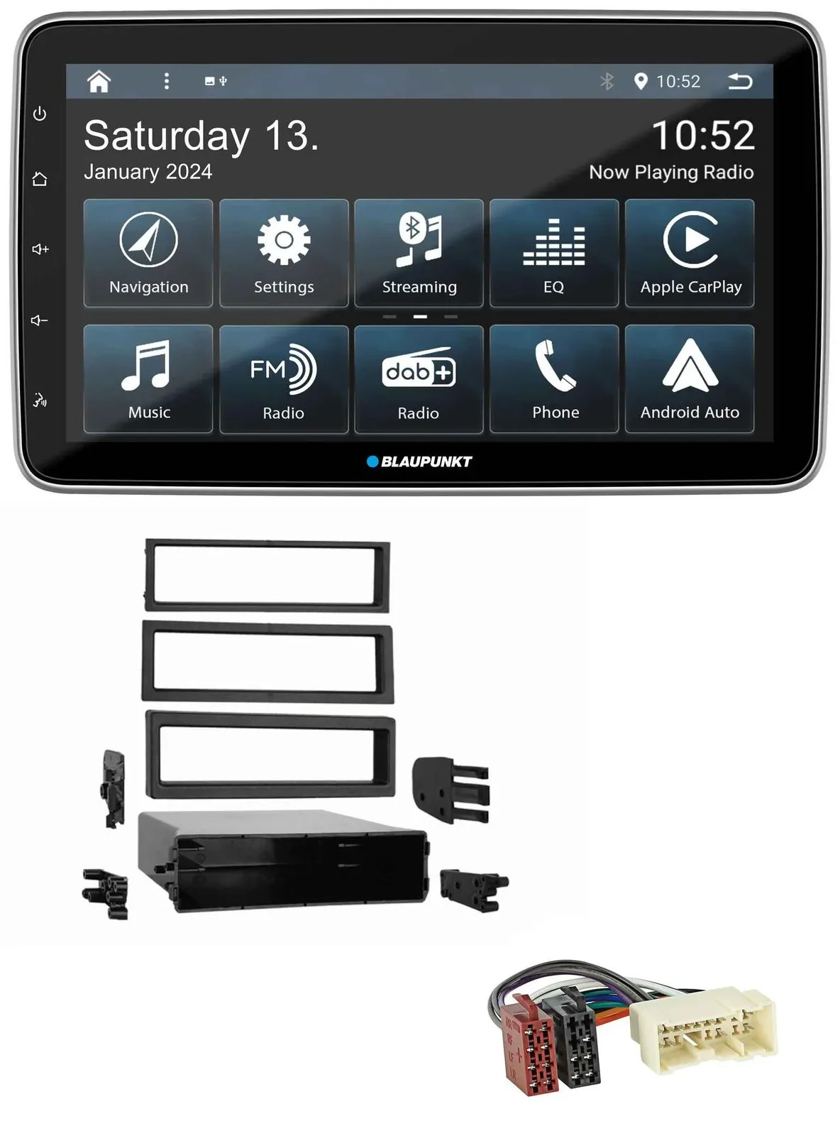 Blaupunkt USB DAB SD MP3 Bluetooth Autoradio für Nissan Xterra (2000-2004)