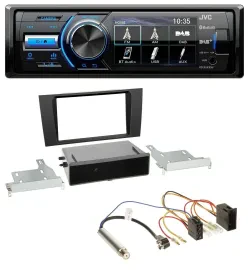 JVC Bluetooth MP3 USB DAB Autoradio für Audi A4 (B5 1999-2001) Symphony