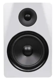 Rockville DPM8W 8" 2-Way 300W White Active/Powered Studio Monitor Speaker