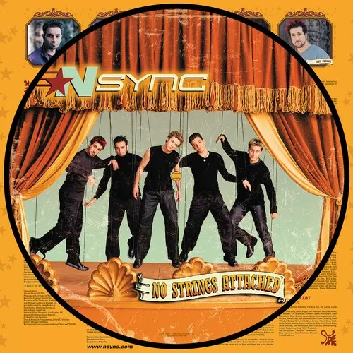 Виниловая пластинка N Sync – No Strings Attached (20th Anniversary Edition), Picture Disc, 140 г (Релиз 2000)