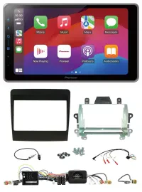 Автомагнитола для Porsche 911 (2011-2017, 991) Pioneer 2-DIN, USB, DAB, Bluetooth