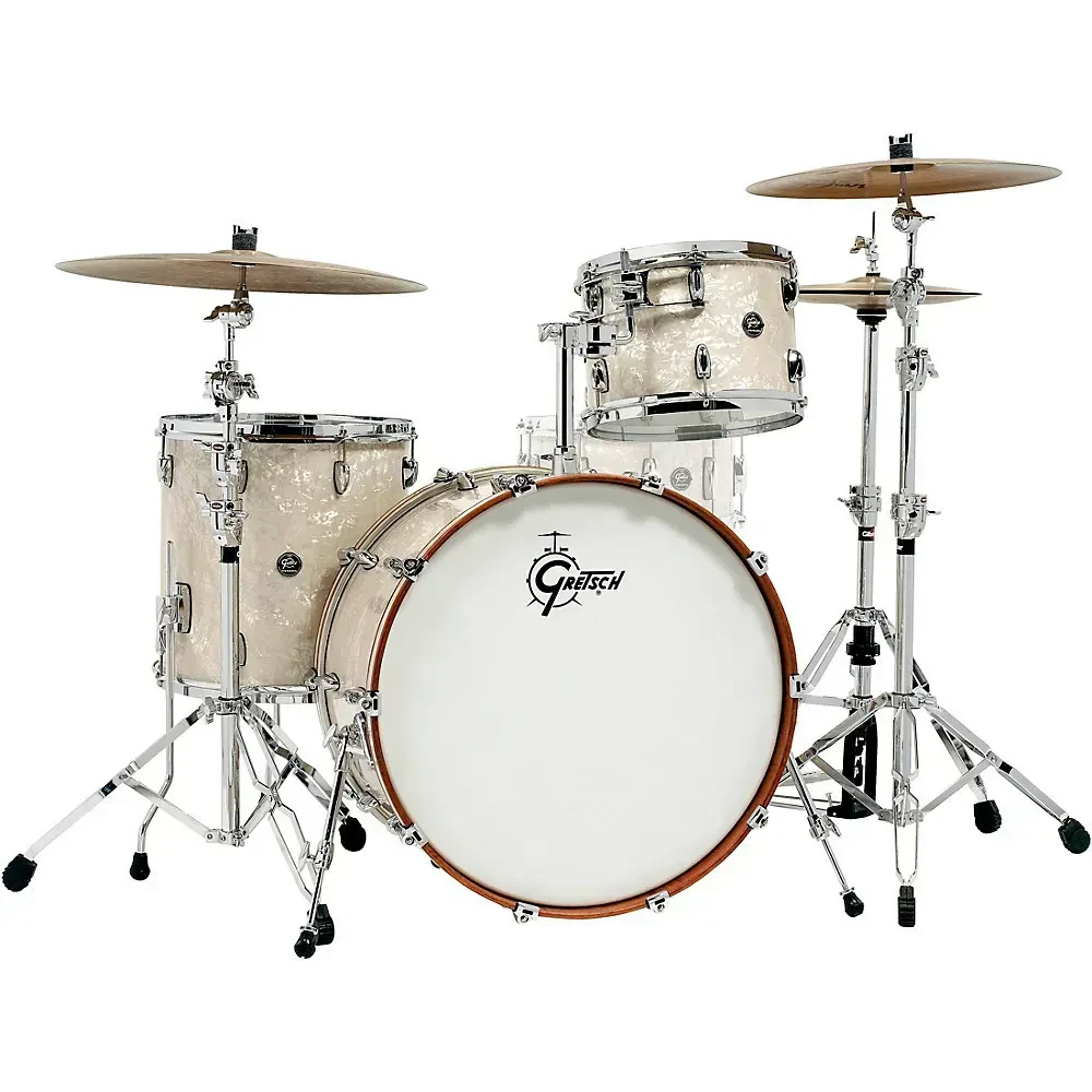 Gretsch Drums Renown 3-Piece Rock Shell Pack With 24" Bass Drum Vintage Pearl