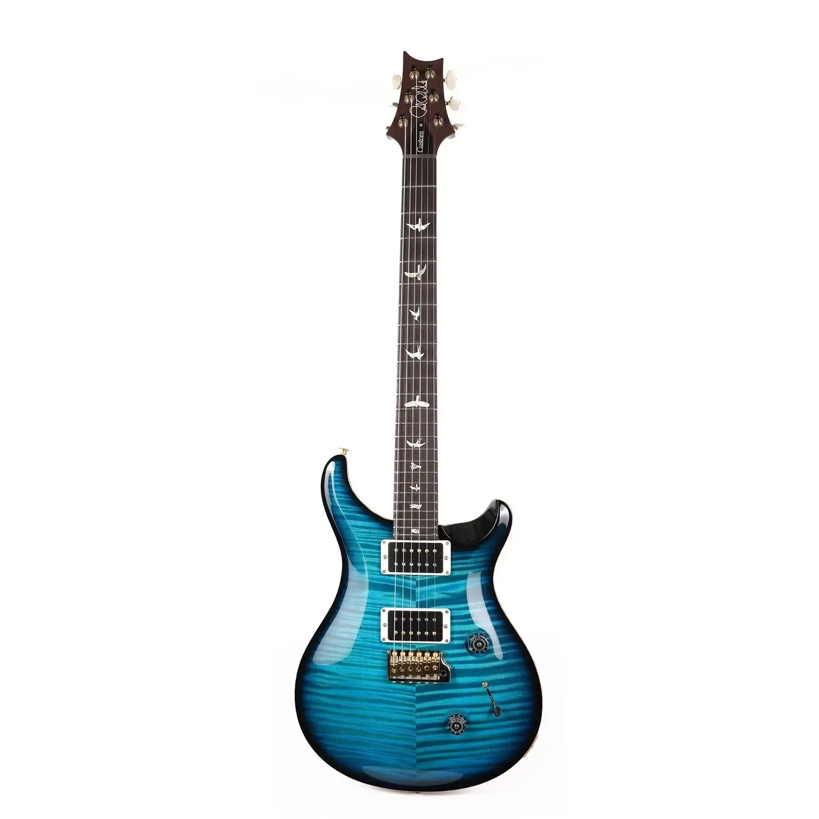 Электрогитара PRS Custom 24 Ten-Top Carroll Blue with Black Burst