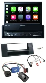 Pioneer DVD Bluetooth DAB USB Lenkrad Autoradio für BMW 5er E39 96-04 Aktivsyste