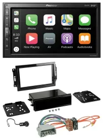 Pioneer USB MP3 DAB 2DIN Bluetooth Autoradio für Chrysler 300C Dodge Caliber Jee