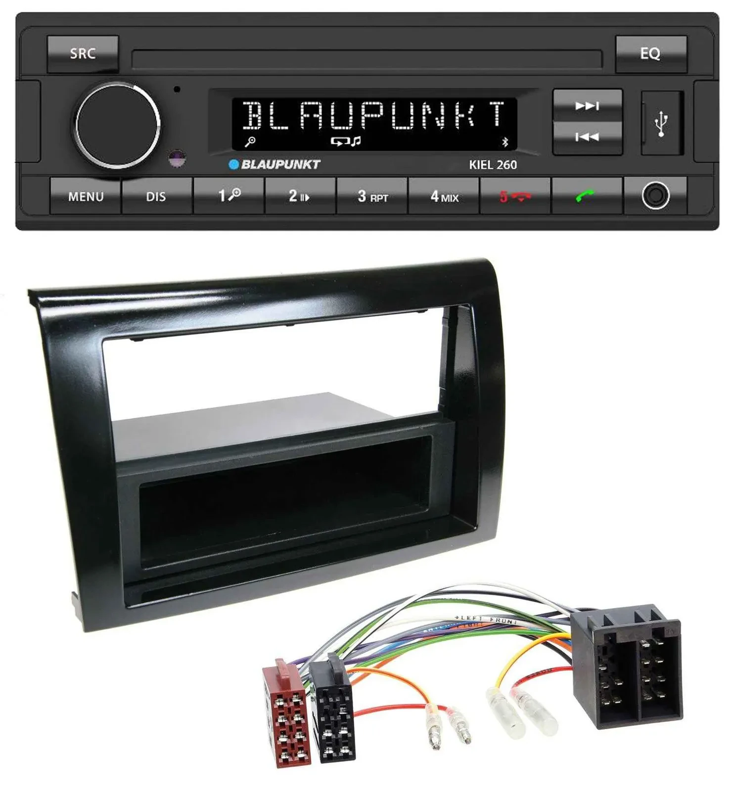 Blaupunkt USB DAB Bluetooth MP3 Autoradio für Fiat Bravo (ab 2007)